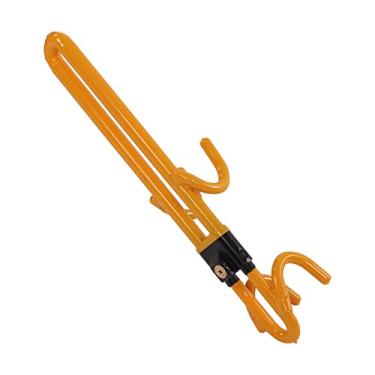 Imagem de KIMISS Trava de Volante Com Ganchos Duplos Universais - Segurança Antirroubo para Carros, Caminhões, e SUVs - Design de Metal Resistente Com Ferramenta de Segurança