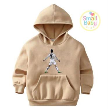 Imagem de Moletom Infantil / Juvenil / Unissex Cristiano Ronaldo CR7 Siuuuuuuuuu