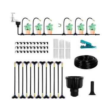 Imagem de Kit Universal DIY Para Irrigação De Plantas Em Estufas E Jardins, Sist