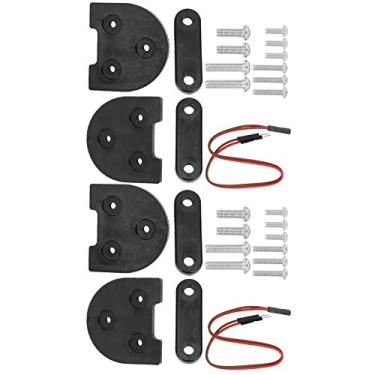 Imagem de KIMISS Modificação do Espaçador de Guarda-lamas de Scooter para Ajuste para M365/PRO - Junta de Suporte de pé Espaçador de Suporte para Atualização de Pneu de 10" - Fácil Instalação e Estabilidade