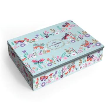 Imagem de Fina Ideia - Porta-joias M Borboletas no jardim