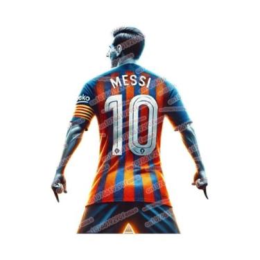 Imagem de Camiseta De Treino Respirável E De Secagem Rápida Com Estampa Messi Pa