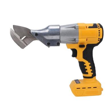 Imagem de Luocute Tesouras de Metal Sem Fio, Cabeça Giratória de 360° Tesoura Elétrica de Corte de Metal de Velocidade Variável Com Controle de Velocidade Contínuo e Luz LED para Carpete de Chapa (Tipo 1)