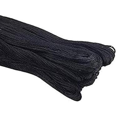 Imagem de Mix Magic MART Fio de algodão preto Kala Dhaga religioso, Raksha Sutra Nazar Dhaga proteção contra mau-olhado, fio de algodão preto religioso (25 jardas)