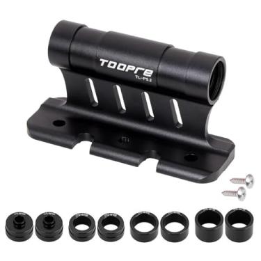 Imagem de Suporte de garfo de bicicleta, suporte de garfo de eixo passante, suporte de garfo dianteiro de bicicleta para rack de carro, clipe fixo de suporte de garfo de bicicleta, 5/12/15x100 mm, garfo de