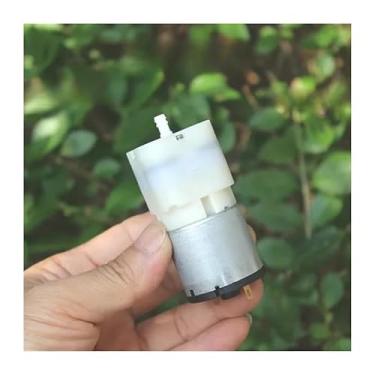 Imagem de DC 3V 3.7V 5V 33mm Grande Fluxo RK-528 Escova de Carbono Bomba de Ar Eletrônica Iniciante DIY Inflador Aquário Peixe Tanque de Água