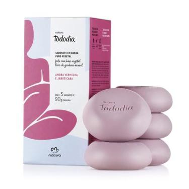 Imagem de Sabonete Barra Tododia Amora Vermelhas E Jabuticaba 5x90g