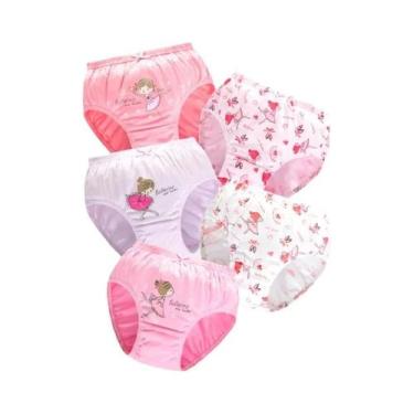 Imagem de Calcinhas De Algodão Para Meninas Com Estampa De Gato HelloKitty, Paco