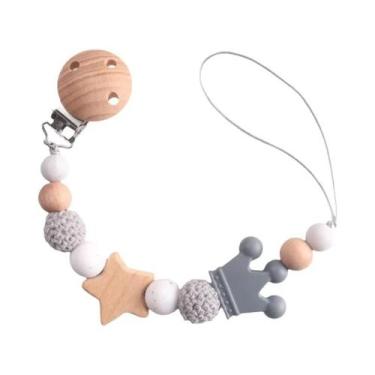 Imagem de Corrente De Mordedor Para Bebês Com Pérolas De Silicone E Clip Para Ch