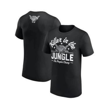 Imagem de Camiseta Masculina E Feminina De Manga Curta De Verão the Rock Final B