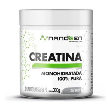 Imagem de Creatina Monohidratada 100 Pura 300g Força E Desempenho - NANOGEN BIOT