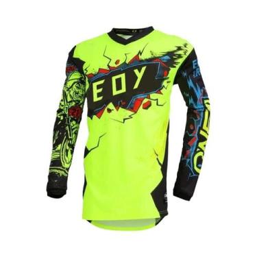 Imagem de Camisa De Motocross Respirável Para Adultos, Verão, Corrida De Terra, 