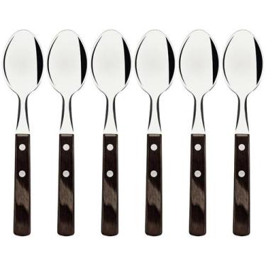 Imagem de Conjunto de Colheres de Mesa Tramontina com Lâmina em Inox 6 Peças Pol