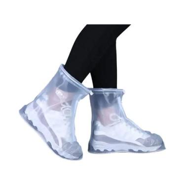 Imagem de Capas De Borracha De Silicone Impermeáveis Para Botas De Chuva Para Cr