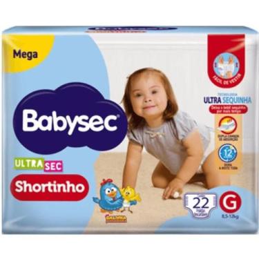 Imagem de Fralda Babysec Ultra Shortinho Mega G 22 Unidades