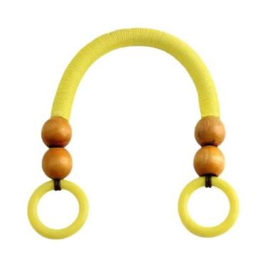 Imagem de Alças De Bolsa Com Cabo De Madeira Em 10 Cores, 2 Peças, Alças De Bols