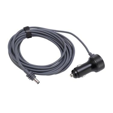 Imagem de Generic Carregador de Carro 3 Em 1 Cabo de Alimentação DC Portas de Carregamento Duplas Conexão Estável para Conexões Externas Preto + Cinza