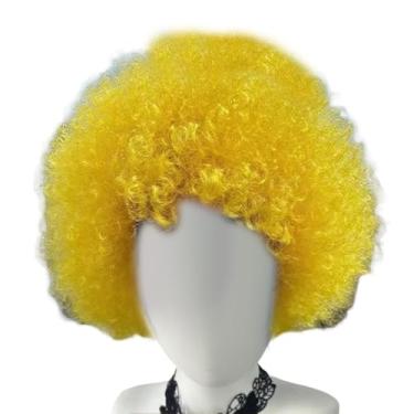 Imagem de Peruca de palhaço, acessório decorativo para festivais, perucas fofas para cosplay de discoteca para homens e mulheres (cor 2)