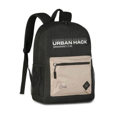 Imagem de Mochila Escolar Urban Hack Clio, Preto