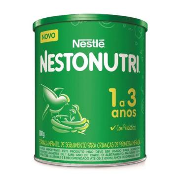 Imagem de Composto Lacteo Nestonutri 1 a 3 anos 800g - Nestlé, 800g, Sem Sabor