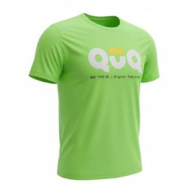Imagem de Camiseta Quq 100% Poliamida Corte Slim E Proteção Uv Treinos-Unissex