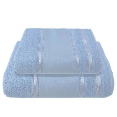 Imagem de Kit 1 Toalha De Banho + 1 Toalha De Rosto Para Pintura ul - Dugu