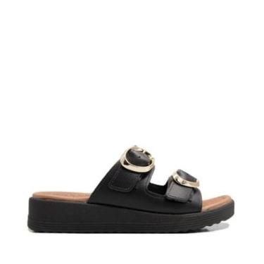 Imagem de Tamanco Usaflex Preto-Feminino