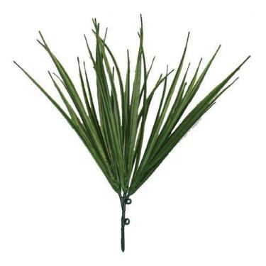 Imagem de 1 Folhagem Artificiais De Capim Para Painel Vertical 3d Luxo - CASA3D 