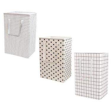 Imagem de Cesto Organizador de Pano Estilo Decorativo