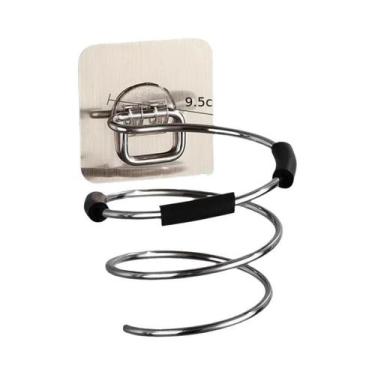 Imagem de Suporte Adesivo De Parede Multifuncional Para Secador De Cabelo, Sem F