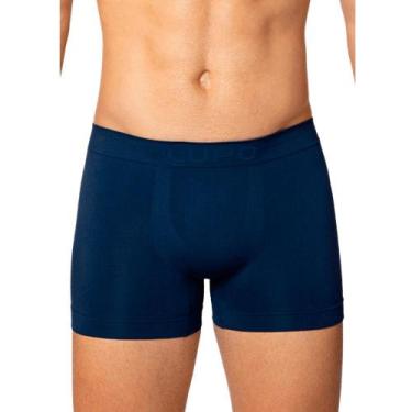 Imagem de Cueca Lupo Boxer Bambu Sem Costura 18471-002, Marinho, M