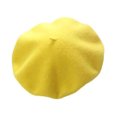 Imagem de Boina Feminina Vintage De Inverno, Chapéu Casual Quente De Outono Para