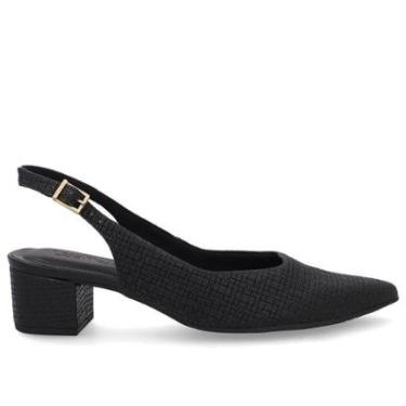 Imagem de SANDALIA SLINGBACK USAFLEX EM COURO REF UD24004 FEMININO-Feminino