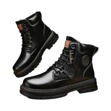 Imagem de Botas Chelsea Impermeáveis Masculinas Tamanho Grande 48, Moda, Confort