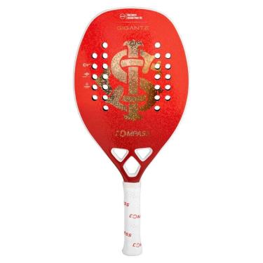 Imagem de Raquete Beach Tennis Compass Inter Colorado Vermelha Gigante-Unissex