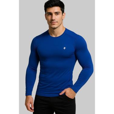 Imagem de Camisa Masculina Manga Longa Térmica Proteção UV50 Academia e Corrida-Unissex