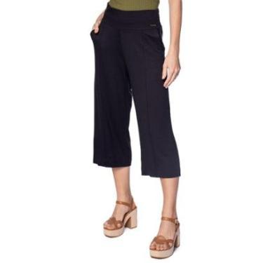 Imagem de Calça Pantacourt Feminina Bruna e Bia Vicenza Preto-Feminino