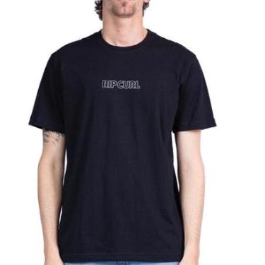 Imagem de Camiseta Rip Curl Outline WT26 Masculina-Masculino