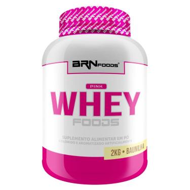 Imagem de PINK WHEY PROTEIN FOODS 2KG -BRNFOODS-Unissex