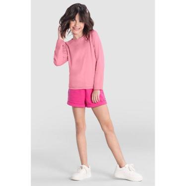 Imagem de Camiseta infantil unissex em malha UV Brandili