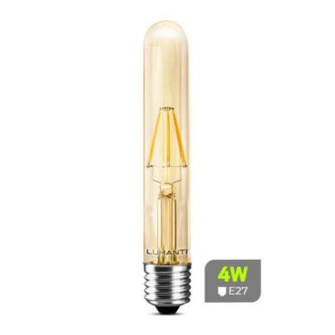 Imagem de Lampada Vintage T30 Led Filamento 4W 2400K E27 Autovolt 400Lm  Lumanti