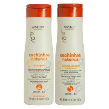 Imagem de Kit Shampoo e Cond Arvensis Cachinhos Naturais 300ml