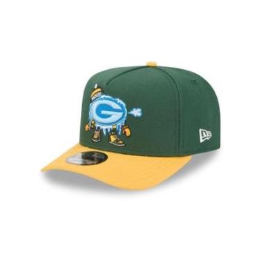 Imagem de BONE NEW ERA 9FIFTY A-FRAME GREEN BAY PACKERS NFL VERDE-Masculino