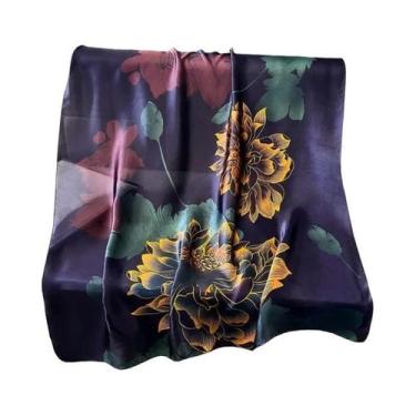 Imagem de Novo lenço de primavera feminino design suave pele-amigável cachecol x