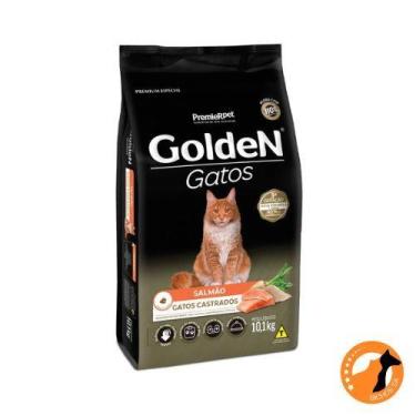 Imagem de Ração Golden para Gatos Adultos Castrados Salmão 10,1 kg
