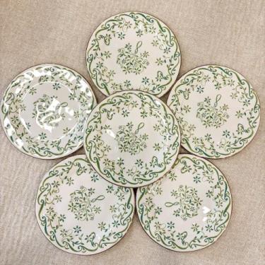 Imagem de Conjunto 6 Pratos de Sobremesa Arabesc - Scalla, Verde