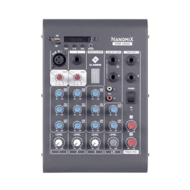 Imagem de Mesa De Som Mixer Nanomix CDX LL Audio CDX502 4 Canais USB