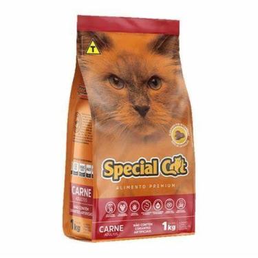 Imagem de Ração Gato Adulto Carne 1kg Special Cat - Special Dog, Carne