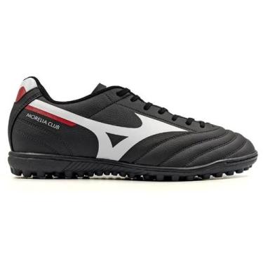 Imagem de Chuteira Society Mizuno Morelia Club AS Masculina - Preto e Branco, 39