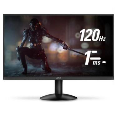 Imagem de Monitor Aoc 21,5" 120 Hz 1 Ms Full Hd Led Va Hdmi Vga Vesa Preto 22b30